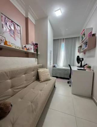Apartamento mobiliado com 3 quartos e suíte no Condomínio Pérolas da Atalaia.