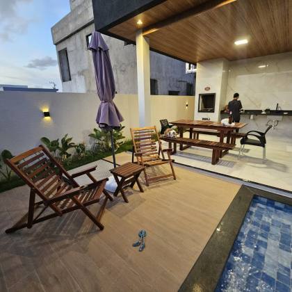 Casa de andar no cond Sol e praia 3/4.