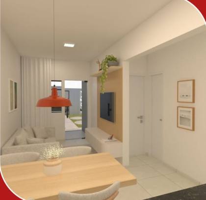 Casa no Loteamento Vila Verde São Vicente - Sta Maria