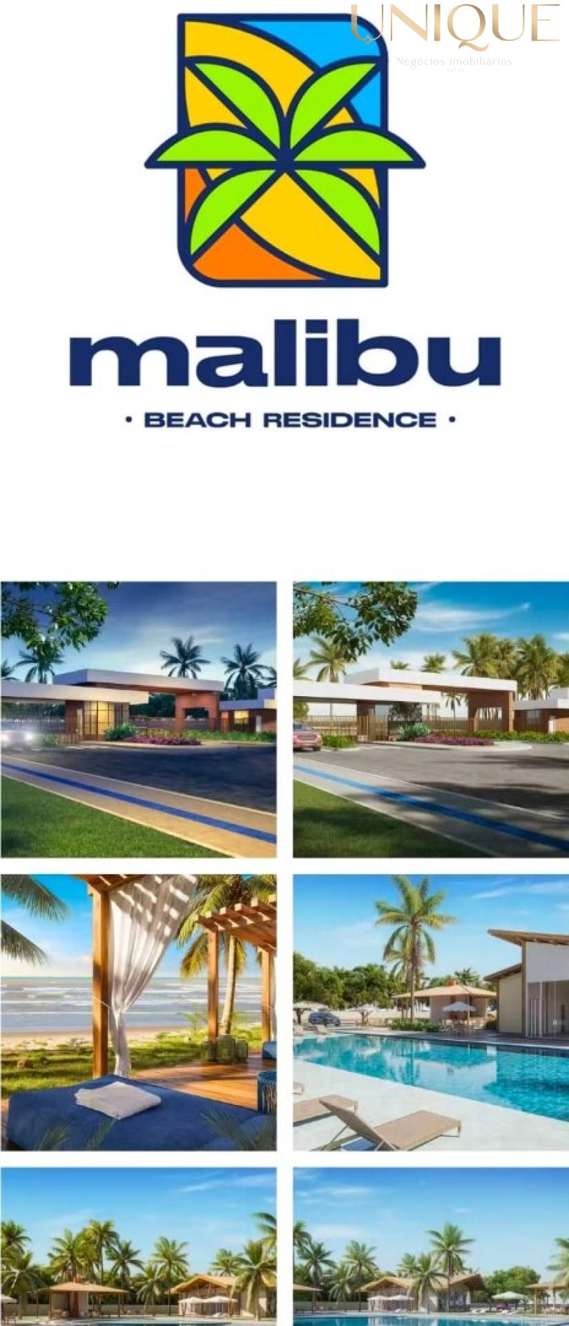 ? Lote à Venda no Malibu Beach Residence