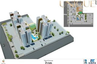 3/4 Suíte no Art Ville 65m²