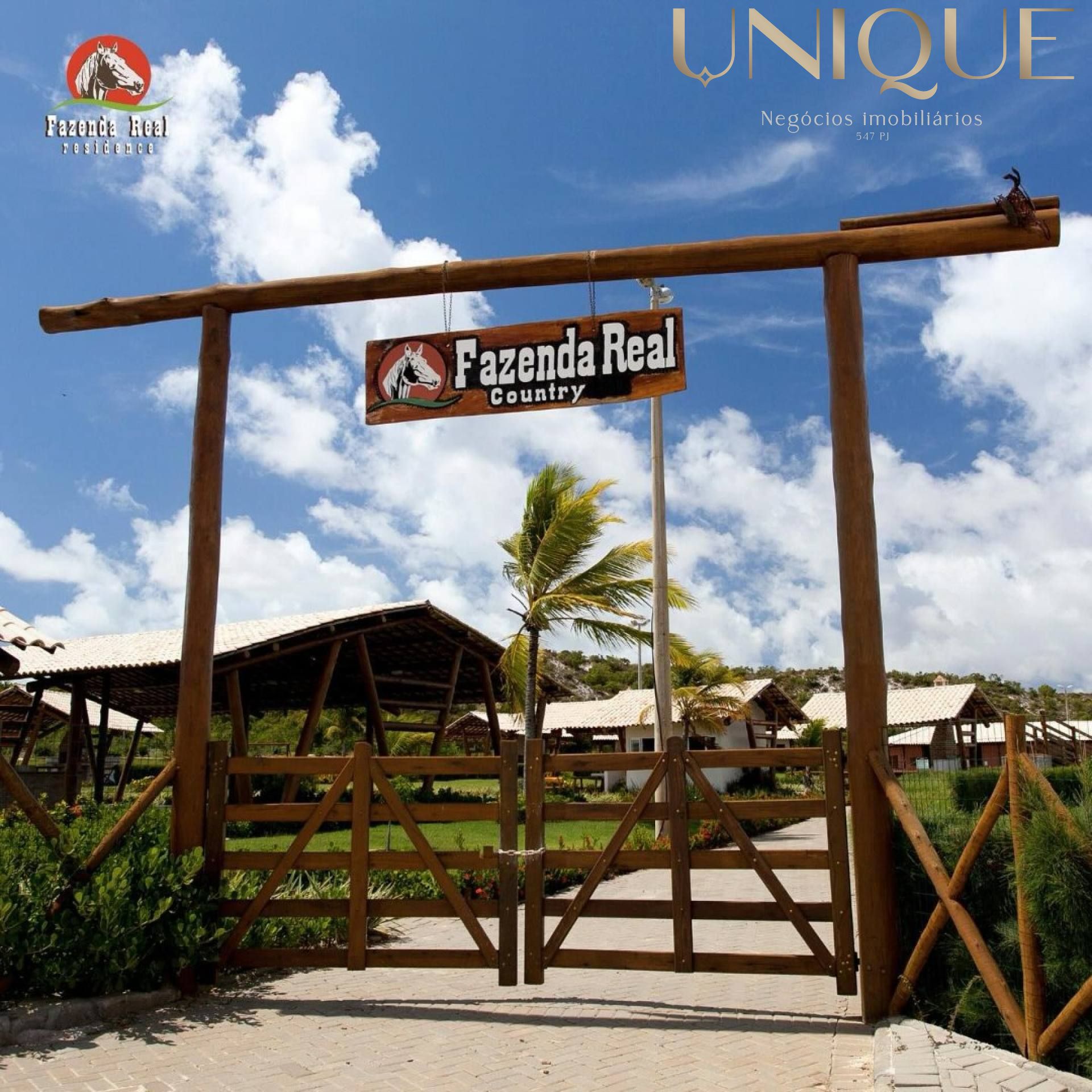 Lote de terreno na Fazenda Real