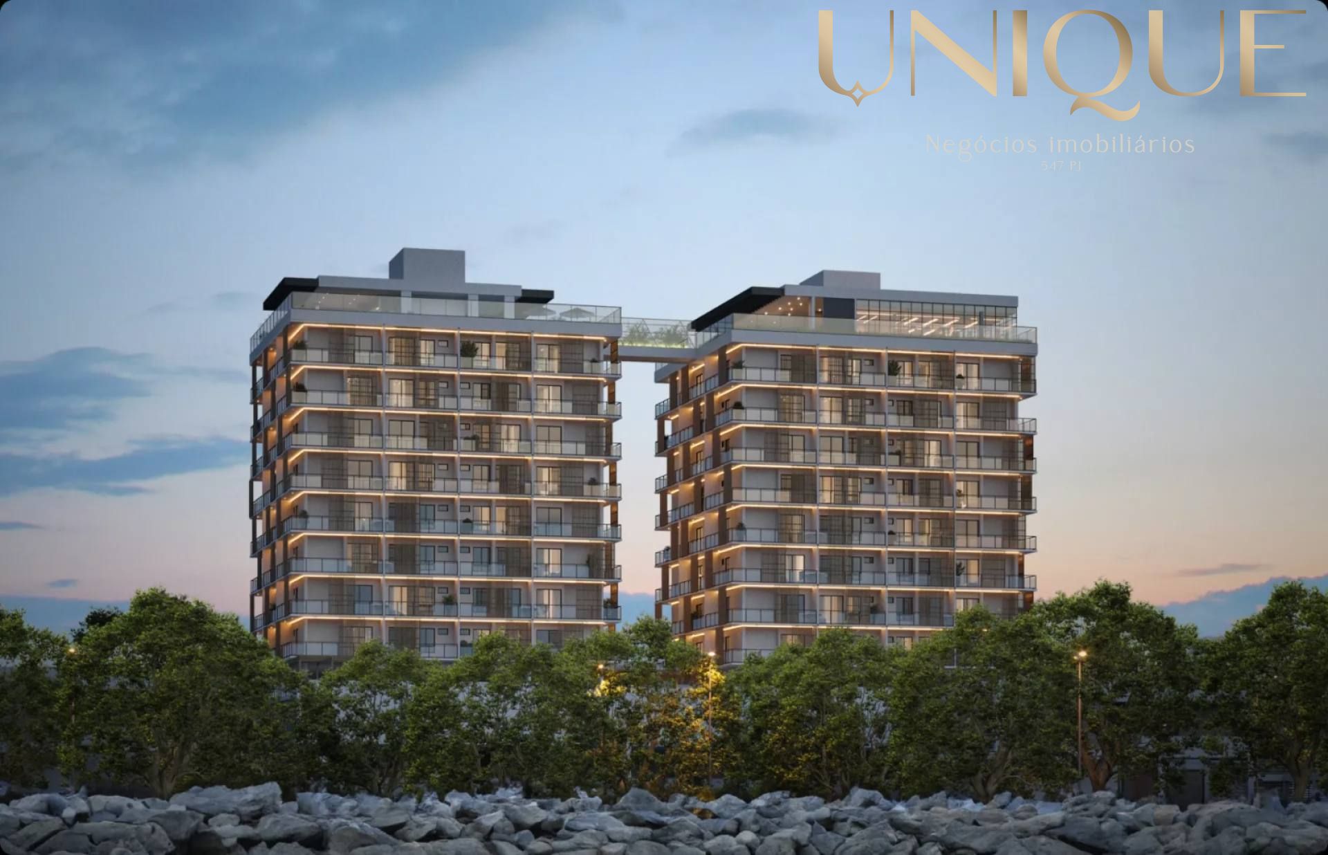 Ap. tipo Studio, cond. Spot, na Coroa do Meio