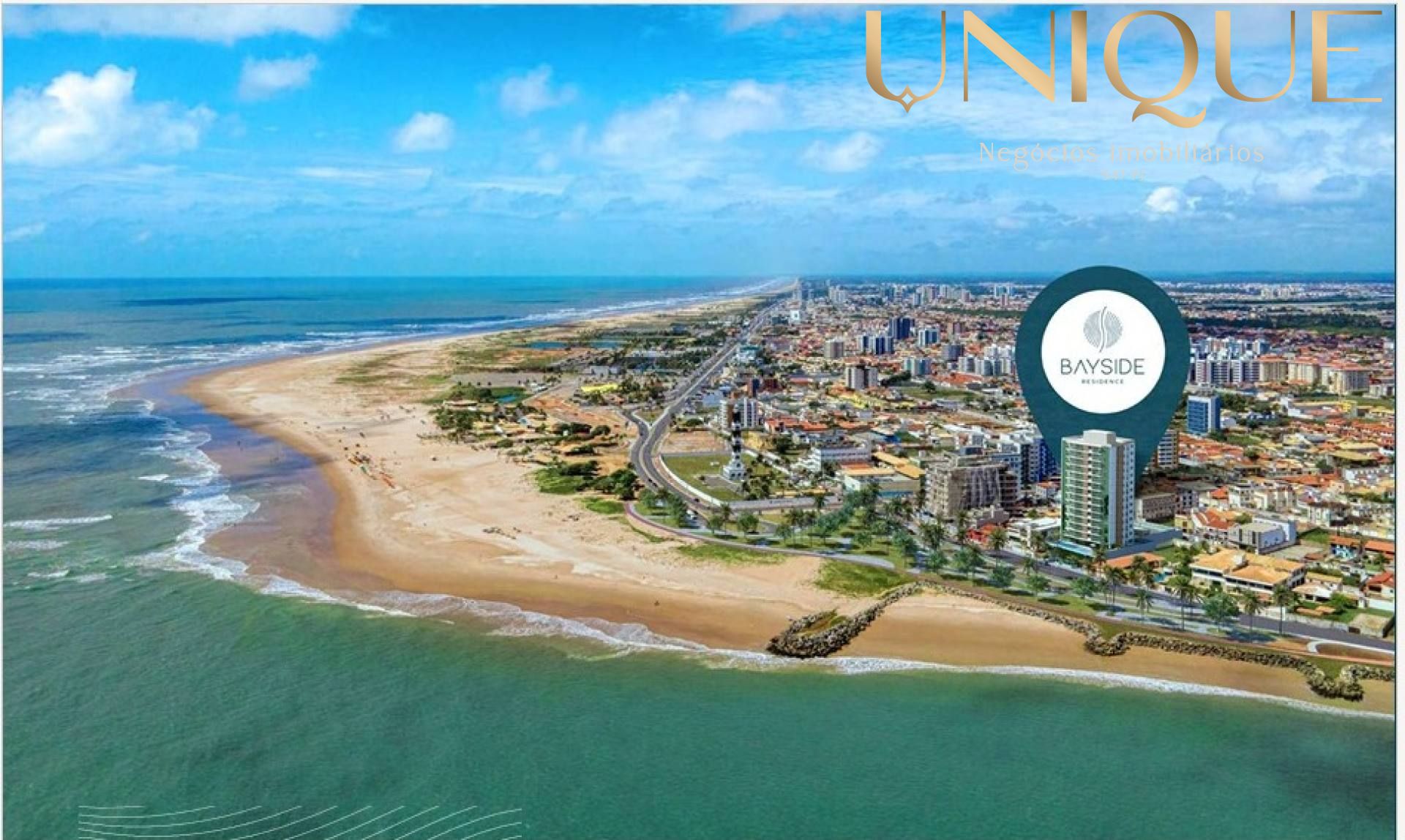 Apartamento no Bayside com vista para o mar