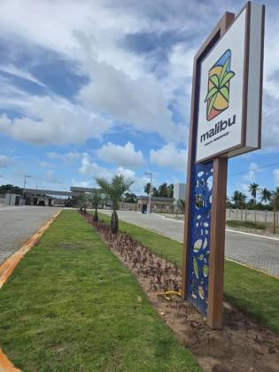 LOTE 237,5M² NO MALIBU COND PÉ NA AREIA