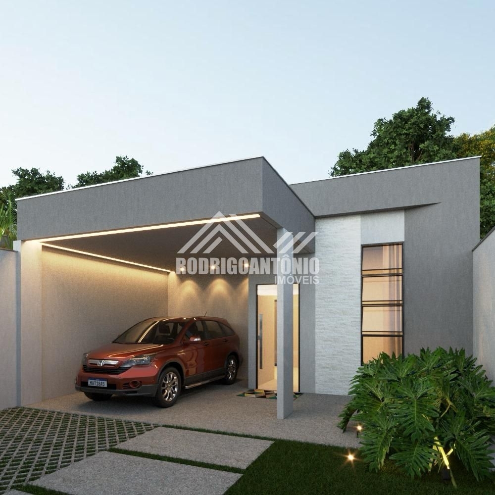 Linda casa em construção no Residencial Sul