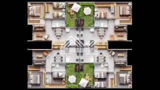 Apartamento em condomínio no Bairro Santo Inácio! Garden Ville!