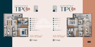 Apartamentos no Cândida Câmara