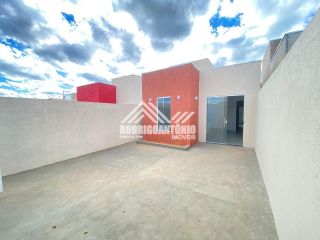 Casa em construção no Residencial Vitória