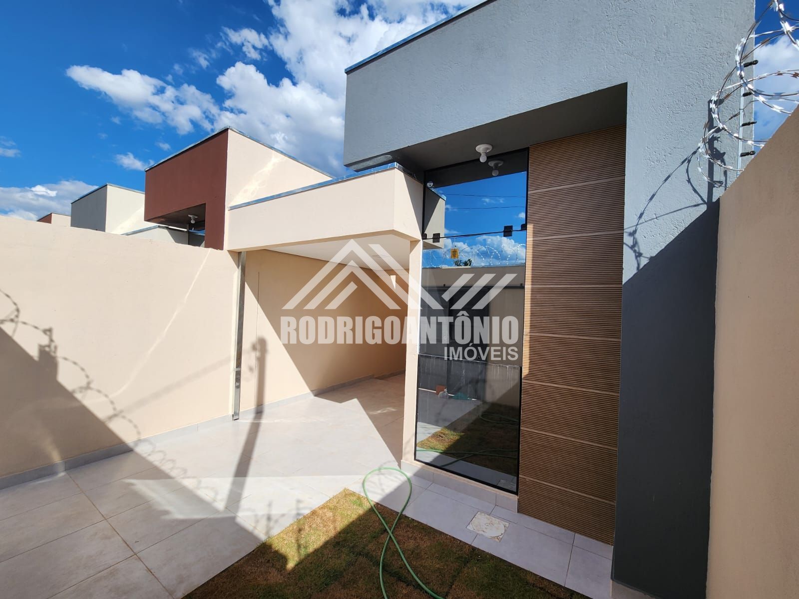 Casa em construção no Jardim Olímpico