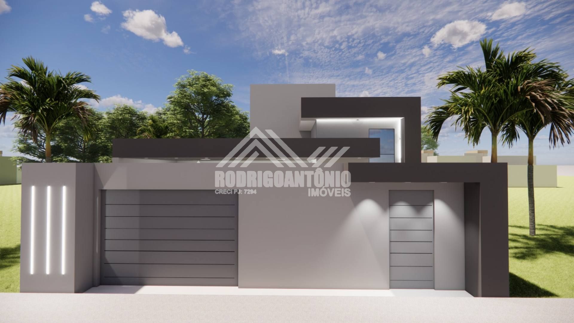 Linda casa a venda no Guarujá - Fase de construção