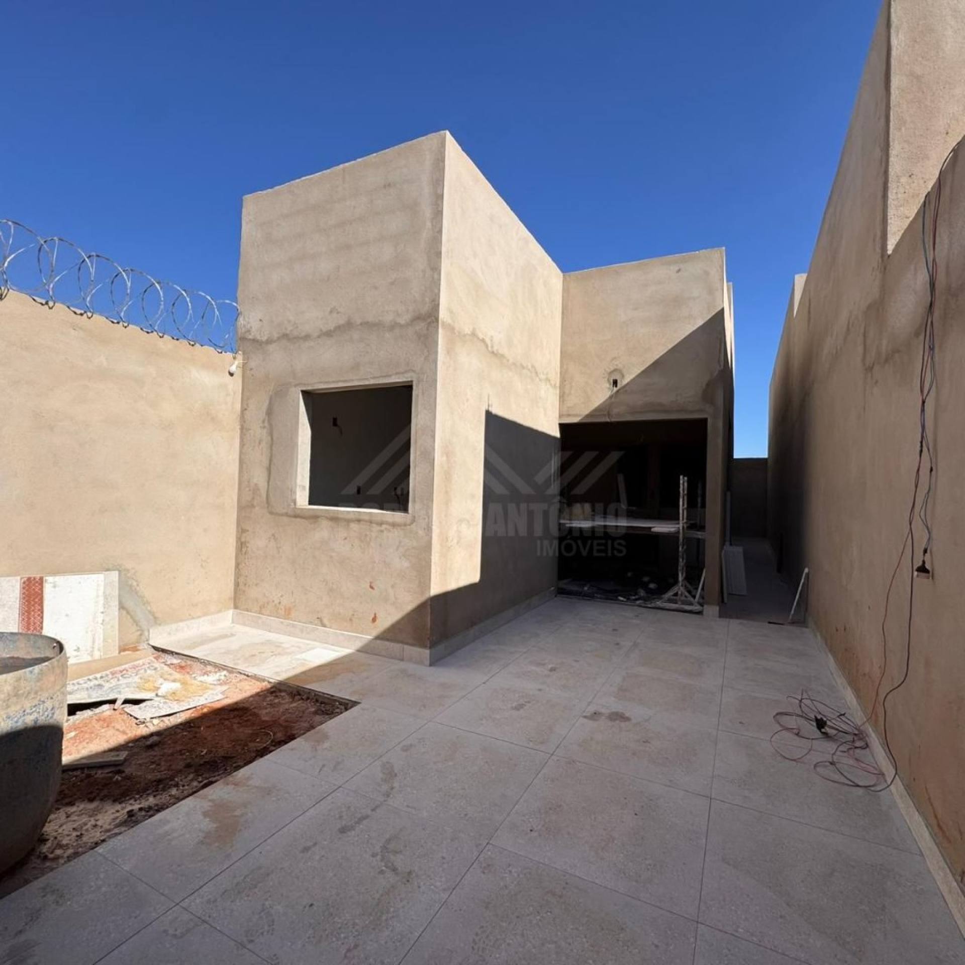 Casa em fase de acabamento com 2 quartos no bairro Jardim Olímpico