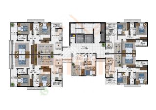 Flat à venda com 1 quarto, sendo suíte no bairro Centro em Montes Claros