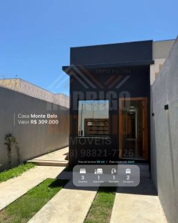 Casa Para Vender com 3 quartos no bairro Monte Belo em Montes Claros