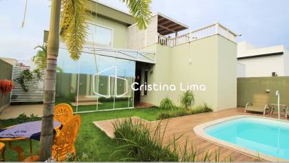 Mansão no Cond. Marta Ferreira - Robalo