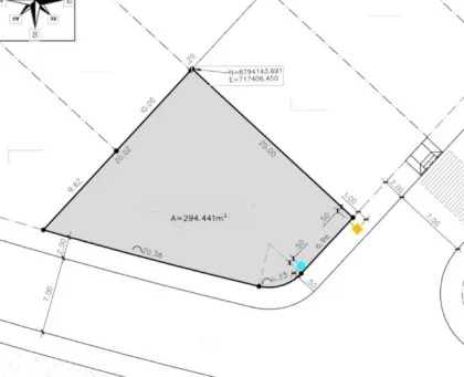Lote de esquina - Villaredo Barra