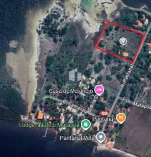 Terreno Escriturado a 100m do Rio Vaza-Barris em Matapoã, Mosqueiro