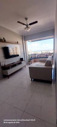Apartamento mobiliado no Residencial Saint Sebastian na praia da Coroa do Meio, Aracaju-SE
