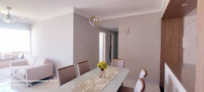 Apartamento mobiliado no Residencial Saint Sebastian na praia da Coroa do Meio, Aracaju-SE