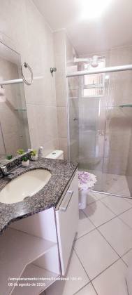 Apartamento mobiliado no Residencial Saint Sebastian na praia da Coroa do Meio, Aracaju-SE