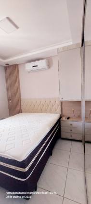 Apartamento mobiliado no Residencial Saint Sebastian na praia da Coroa do Meio, Aracaju-SE