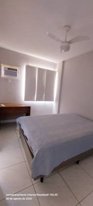 Apartamento mobiliado no Residencial Saint Sebastian na praia da Coroa do Meio, Aracaju-SE