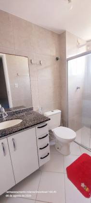 Apartamento mobiliado no Residencial Saint Sebastian na praia da Coroa do Meio, Aracaju-SE
