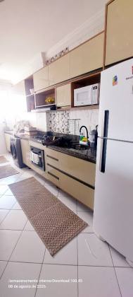 Apartamento mobiliado no Residencial Saint Sebastian na praia da Coroa do Meio, Aracaju-SE