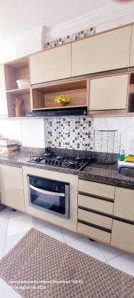 Apartamento mobiliado no Residencial Saint Sebastian na praia da Coroa do Meio, Aracaju-SE