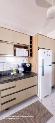 Apartamento mobiliado no Residencial Saint Sebastian na praia da Coroa do Meio, Aracaju-SE