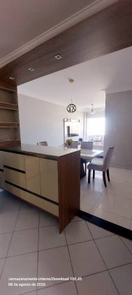 Apartamento mobiliado no Residencial Saint Sebastian na praia da Coroa do Meio, Aracaju-SE