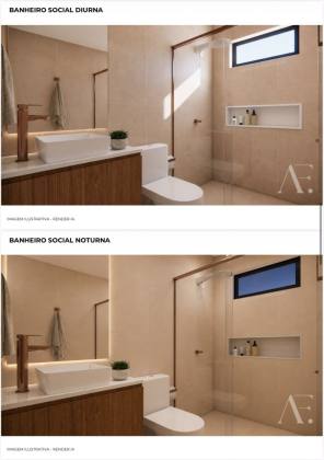 Casa Aruana - 3 quartos, sendo 1 suíte com closet