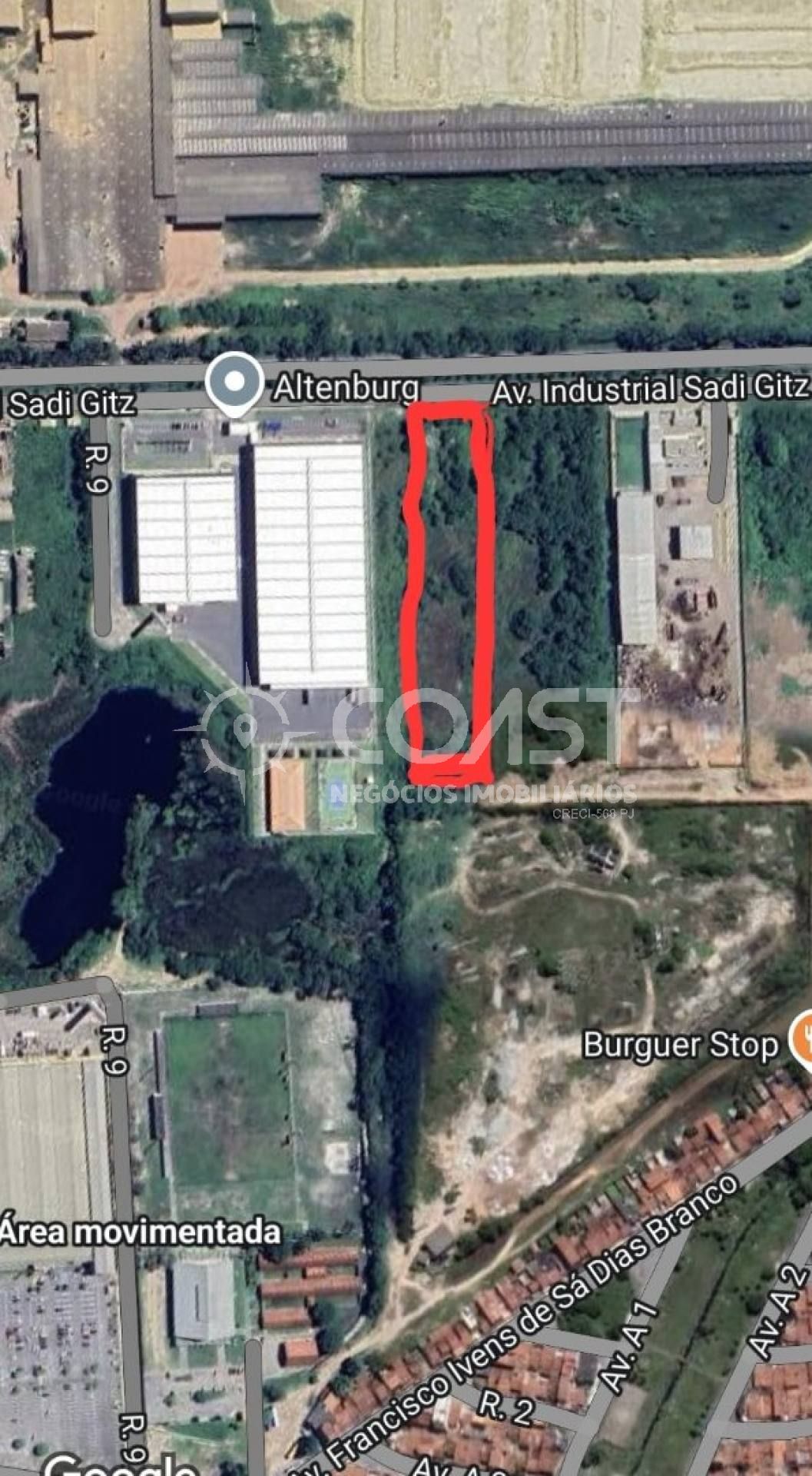 Área de 5.300m² no Distrito Industrial de Socorro para venda