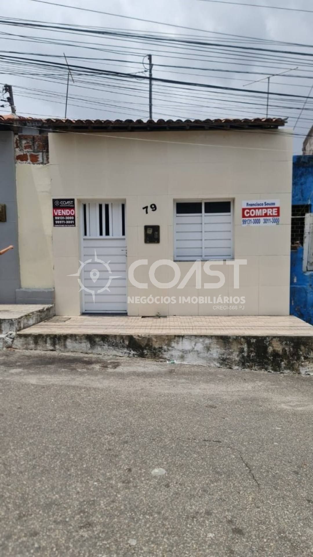 Vendo Casa Com 02 quartos no Centro de Aracaju