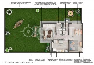 Lançamento: Apartamento 02 quartos na Farolândia -  Esplendore MRV