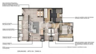 Lançamento: Apartamento 02 quartos na Farolândia -  Esplendore MRV