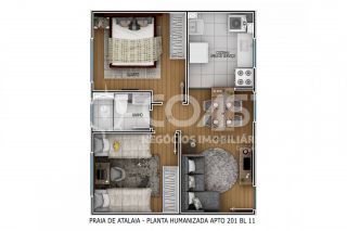 Lançamento: Apartamento 02 quartos Centro Administrativo Aracaju - Praia de Atalaia MRV