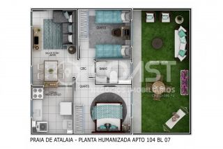 Lançamento: Apartamento 02 quartos Centro Administrativo Aracaju - Praia de Atalaia MRV