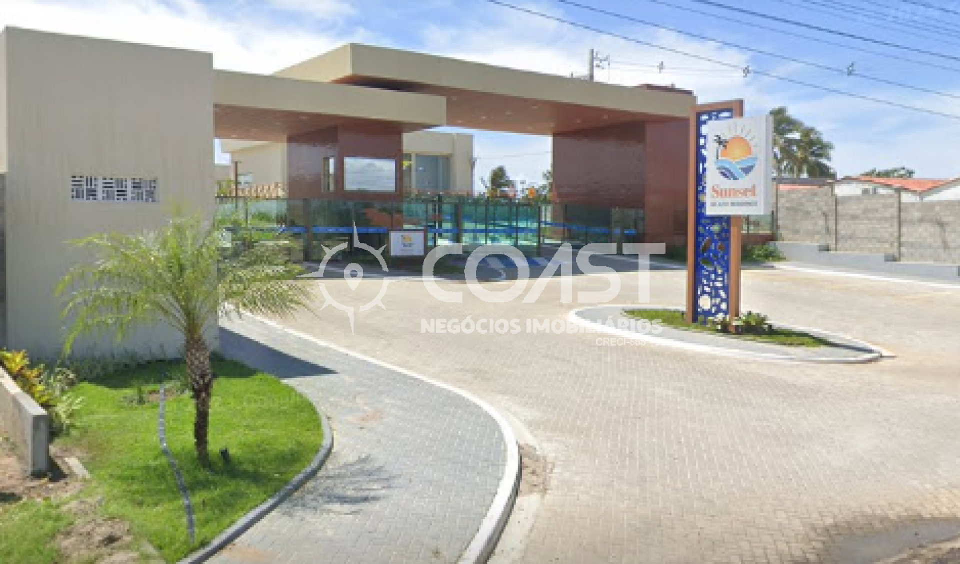 Venda de Lote de 550m2 no Condomínio Sunset Beach (Pé na Areia) - Barra dos Coqueiros