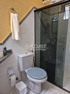 Alugo Casa mobiliada com 4/4 sendo 2 Suíte, Frente Mar no bairro Aruana.