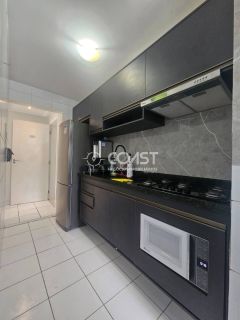 APARTAMENTO MOBILIADO COM 3/4 NO CONDOMÍNIO MAR DE ARUANA I