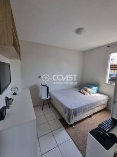 APARTAMENTO MOBILIADO COM 3/4 NO CONDOMÍNIO MAR DE ARUANA I