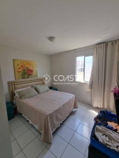 APARTAMENTO MOBILIADO COM 3/4 NO CONDOMÍNIO MAR DE ARUANA I