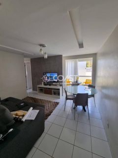 APARTAMENTO MOBILIADO COM 3/4 NO CONDOMÍNIO MAR DE ARUANA I