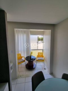 APARTAMENTO MOBILIADO COM 3/4 NO CONDOMÍNIO MAR DE ARUANA I