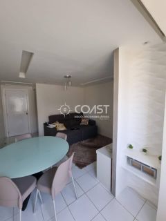 APARTAMENTO MOBILIADO COM 3/4 NO CONDOMÍNIO MAR DE ARUANA I