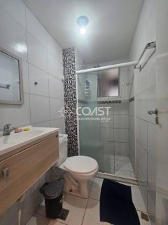 APARTAMENTO MOBILIADO COM 3/4 NO CONDOMÍNIO MAR DE ARUANA I
