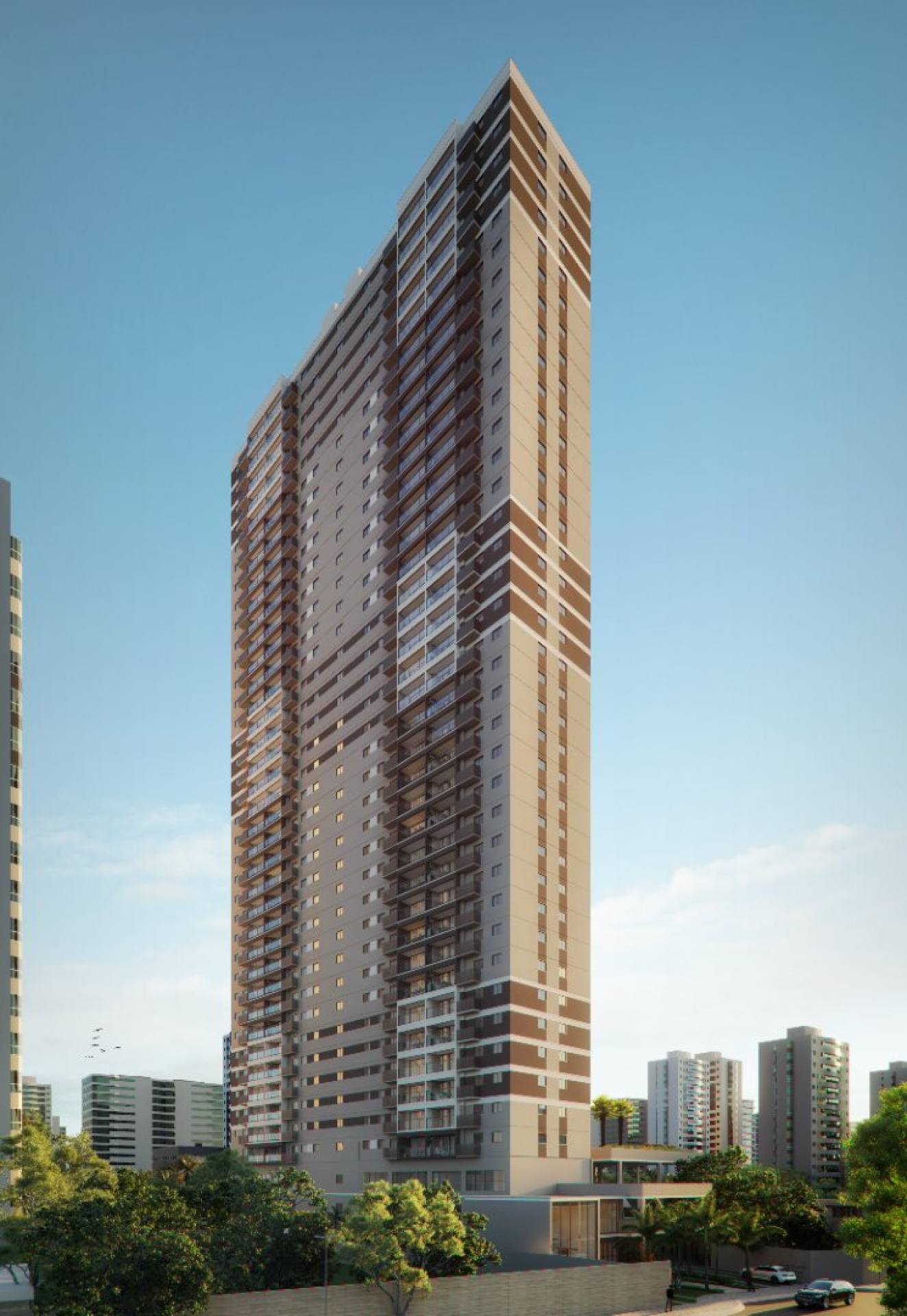 Boa Vista Boulevard / 3 Quartos, suíte, centro de Recife