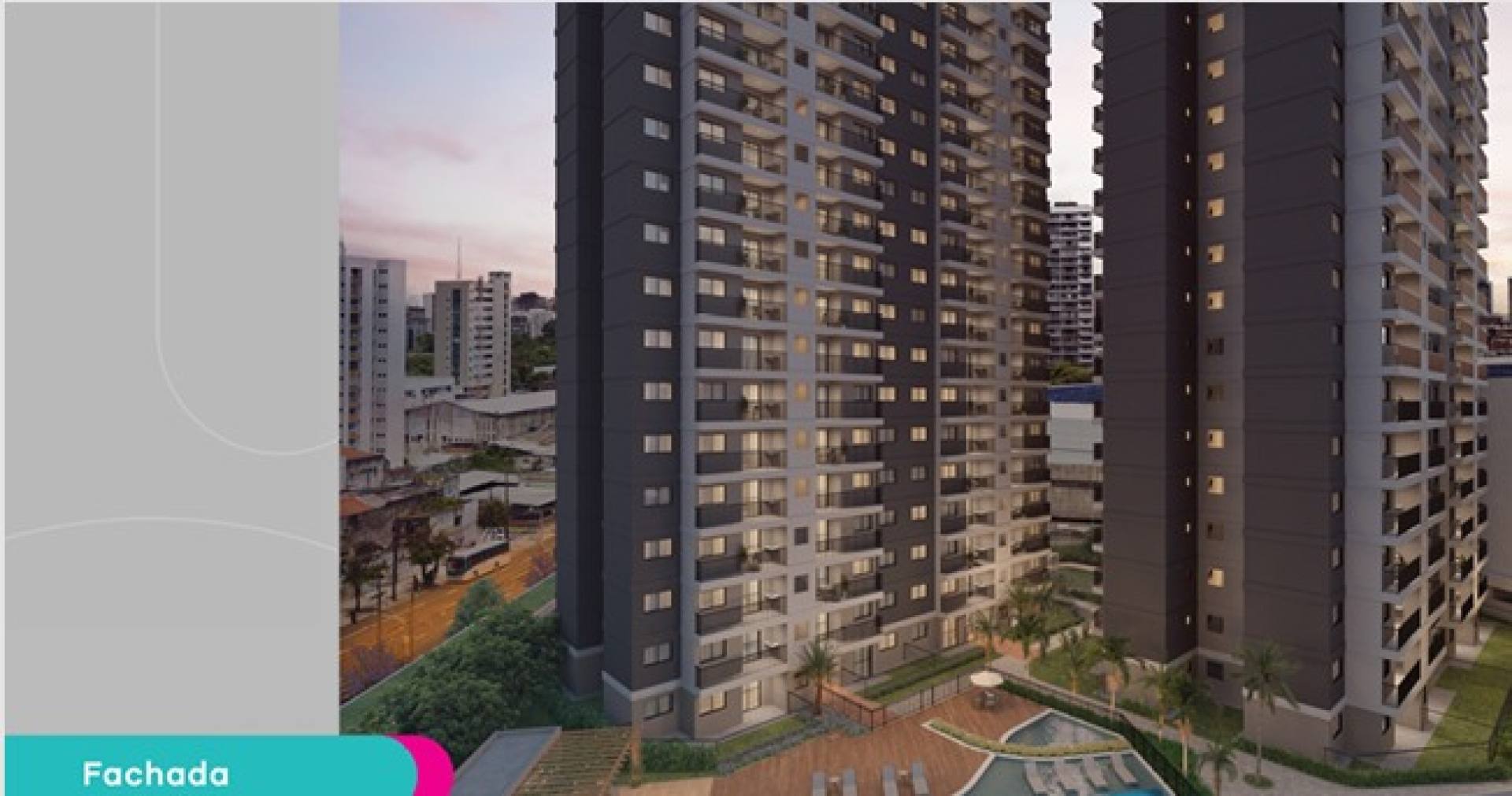 Mood Aurora 2 quartos, suíte e varanda/ centro do recife