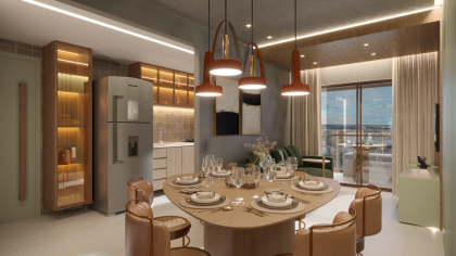 Belém Boulevard /Apartamentos com 3 quartos, suíte e varanda gourmet